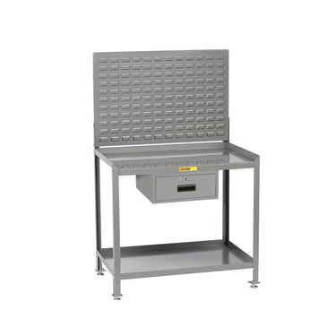 Stationary Steel Workstation - Model SW2448LLLPDR